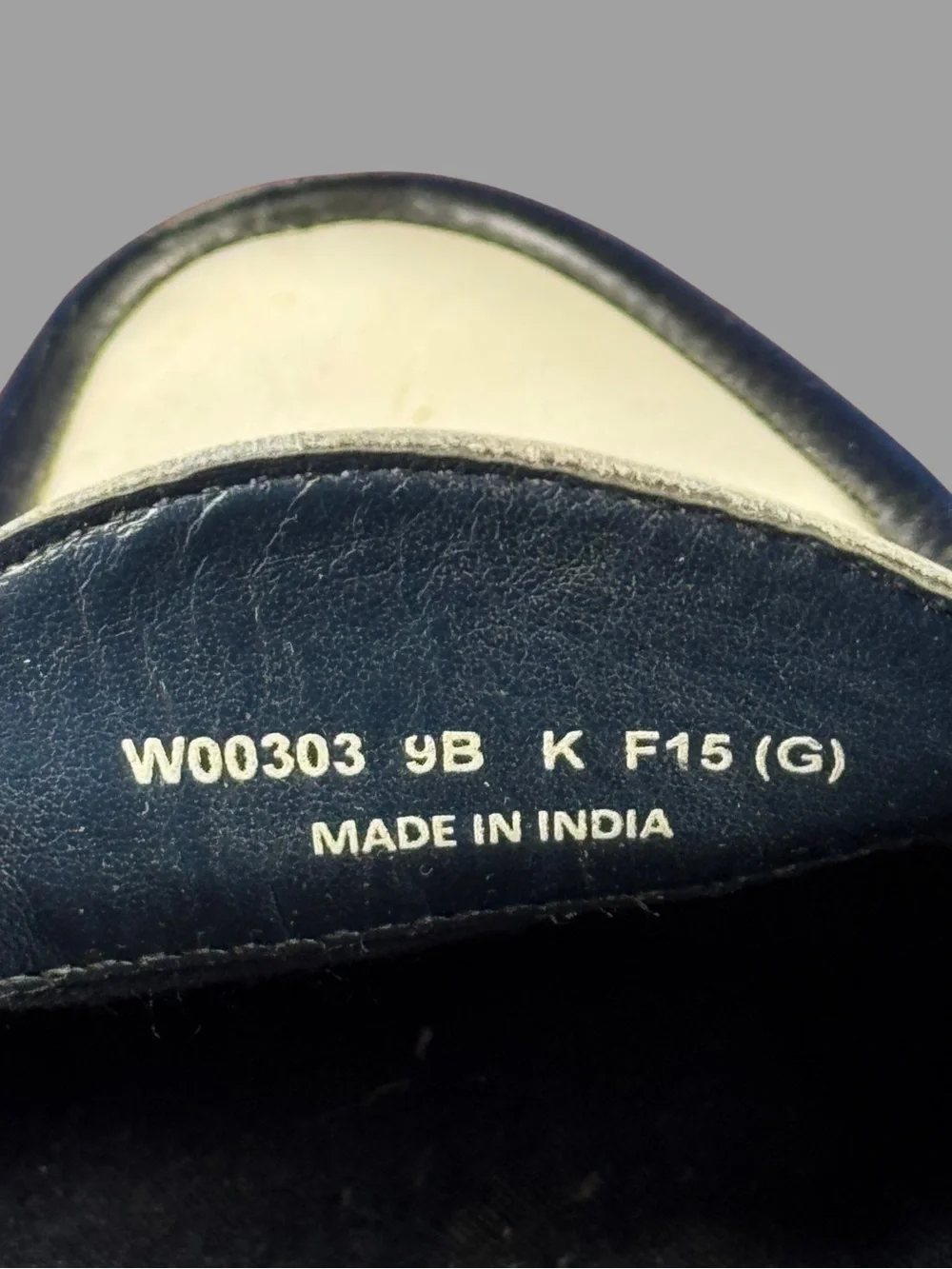 Cole Haan Black and White Leather Pinch Maine Classic Loafers